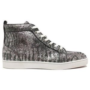 Christian Louboutin Rantus Orlato Glitter Sirene Tiger Stripe Sneaker Shoes Mens